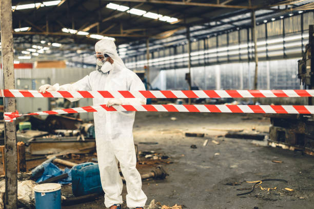 Professional Crime Scene Cleanup technician working in Forest, OH